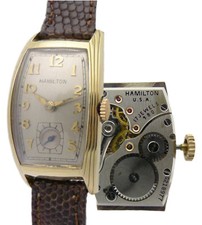 HAMILTON CURVEX  DOUBLÈ HERREN-ARMBANDUHR AUS DEN 1940er JAHREN KALIBER 980 , usado comprar usado HAMILTON CURVEX  DOUBLÈ HERREN-ARMBANDUHR AUS DEN 1940er JAHREN KALIBER 980 , usado comprar usado  Enviando para Brazil
