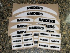 Adesivo capacete de futebol americano Las Vegas Oakland Raiders quantidade (1) COMPLETO tamanho 3M 20MIL comprar usado  Enviando para Brazil