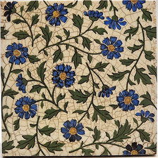 Victorian fireplace tile for sale  MILTON KEYNES