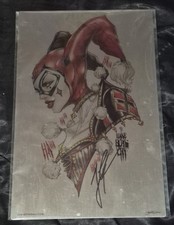 I MAKE BOYS CRY esboço de metal assinado por 🔥 JAMIE TYNDALL 🔥 Variante Harley Quinn! comprar usado  Enviando para Brazil