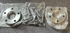 Silver wheel spacers for sale  ABERDEEN