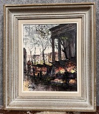 Tableau huile toile d'occasion  Étang-sur-Arroux