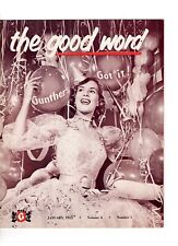 Gunther Beer "The Good Word" Brewery Magazine Publication vol 4-no.1 enero 1955 segunda mano  Embacar hacia Mexico