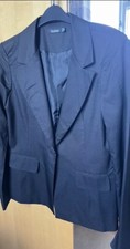 Boohoo black blazer for sale  UPMINSTER