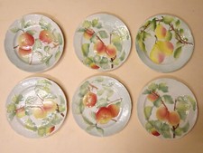 Assiettes anciennes barbotine. d'occasion  Mazan