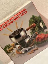 Set fonduta inox usato  Cuneo