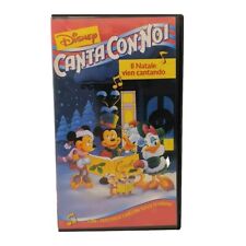 Vhs disney canta usato  Arezzo