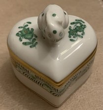 Herend heart shaped for sale  Fraser