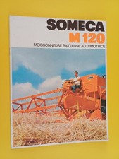 Brochure moissonneuse batteuse d'occasion  Calonne-Ricouart