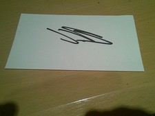Signed card leeds for sale  LINCOLN