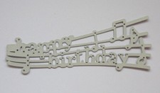 Happy birthday metal for sale  BRISTOL