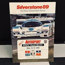 1989 silverstone supersprint for sale  CHELTENHAM