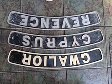Railway relief signs for sale  YORK