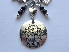 LOVE MY DOG CHAVEIRO BOLSA CELULAR CARRO AUTO LIXO DIÁRIO CHARME MARCADOR comprar usado  Enviando para Brazil