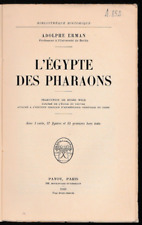 Erman egypte pharaons d'occasion  France
