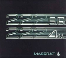 Catalogue brochure maserati d'occasion  Palaiseau