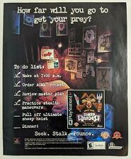 Looney Tunes Sheep Raider Impressão Publicitário Jogo Cartaz Arte PROMO Oficial PlayStation comprar usado  Enviando para Brazil