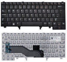 Używany, Klawiatura brytyjska DELL LATITUDE E5320 E5420 E5430 E5520 E6220 E6320 E6330 E6420 E6420 na sprzedaż  PL