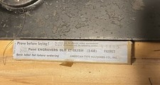 Engravers old english for sale  Antioch
