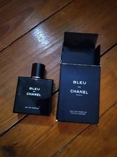 Garrafa "vazia" BLEU de CHANEL com caixa 1,7 oz. Garrafa vazia - Garrafa vazia  comprar usado  Enviando para Brazil