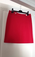 Jupe rouge doublée d'occasion  Courbevoie
