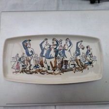 Prato de sardinha vintage Koninklijk Goedewaagen Gouda - assinado V. Gool, usado comprar usado  Enviando para Brazil