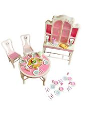 Juego de comedor vintage Barbie Sweet Rose accesorios Hutch 87 segunda mano  Embacar hacia Argentina