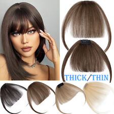 Real hair bangs for sale  LEICESTER