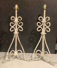 Pair tall wrought for sale  New Canaan