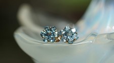Gold hrringe aquamarin gebraucht kaufen  Bad Honnef