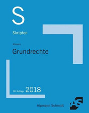 Skript grundrechte 2018 gebraucht kaufen  Stuttgart