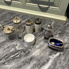 Vintage glass silver for sale  NORWICH