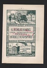 Leipzig werbung 1911 gebraucht kaufen  Leipzig