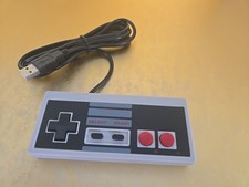 Controle de jogo retrô Nintendo NES estilo 8 bits USB PC Windows-7/8/XP famicom X2 comprar usado  Enviando para Brazil