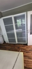 Kleiderschrank weiss milchglas gebraucht kaufen  Berlin