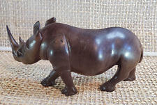 Hand carved rhinoceros for sale  Boyertown