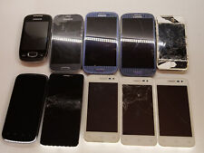 Samsung Galaxy ZTE OneTouch iPhone mieszanka x10 smartfon - uszkodzone uszkodzone części na sprzedaż  PL