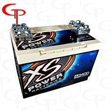 XS POWER D3400 AGM BATERIA + GP 6 TERMINAIS SPOT BATERIA DE ÁUDIO DE CARRO 4000 WATTS comprar usado  Enviando para Brazil