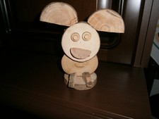 Holz deko lustiger gebraucht kaufen  Berlin