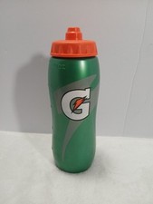 Garrafa de água Gatorade Squeeze verde com tampa laranja 20 oz logotipo raio comprar usado  Enviando para Brazil