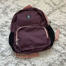 Mochila Volcom Sunstone Borgoña/Rosa Y2K Patinador Preppy Acolchada Bolsillo para Laptop segunda mano  Embacar hacia Argentina