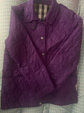 Burberry purple quilted for sale  Chicago