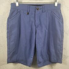 Usado, Lee Para Mujer 6 Pantalones Cortos Total Freedom Bermudas Bolsillos Botón Cremallera Azul Mezcla de Algodón segunda mano  Embacar hacia Argentina