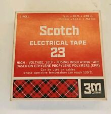 Fita elétrica 3M Scotch 23 preta isolante de alta tensão 3/4" X 30' X 0,030", usado comprar usado  Enviando para Brazil