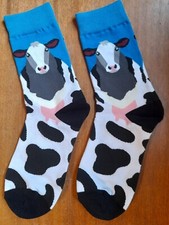 Novelty cow socks for sale  ENFIELD