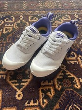 TÊNIS DE VÔLEI SÉRIE HERITAGE EUA 11 REINO UNIDO 8 ROXO E BRANCO comprar usado  Enviando para Brazil