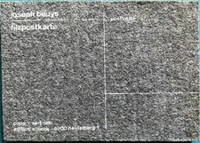 Beuys joseph filzpostkarte gebraucht kaufen  Deutschland