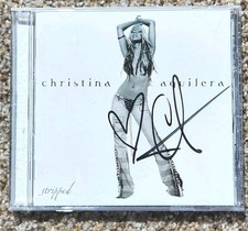 CD livreto assinado por Christina Aguilera - Álbum despojado autografado pop lindo, usado comprar usado  Enviando para Brazil