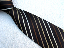 Brown gold striped for sale  BECCLES