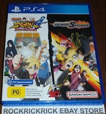 PS4 NARUTO SHIPPUDEN NINJA STORM 4 ROAD TO BORUTO + CONJUNTO DE DISCOS SHINOBI STRIKER 2 comprar usado  Enviando para Brazil